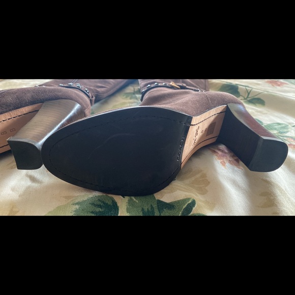 Coach Suede Boots - Picture 2 of 3